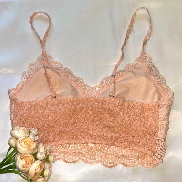 Pink Sunset Lace Bralette Size Small - Picture 3 of 5